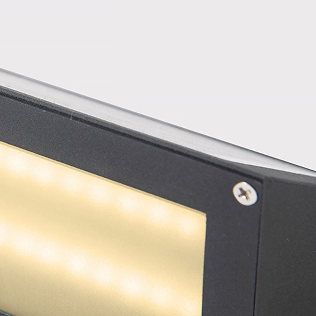 Minimalist LED Up and Down Solar Outdoor Wall Lights