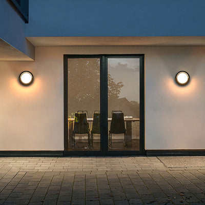 Modern Round and Square LED Wall Light for Villa Garden Balcony