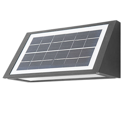 Minimalist LED Up and Down Solar Outdoor Wall Lights