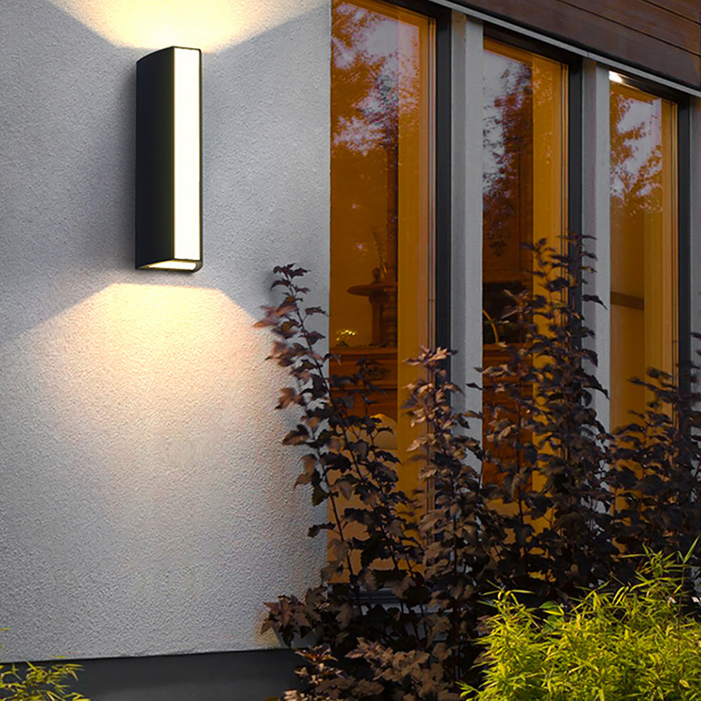 Modern LED Outdoor Wall Lights IP65 Waterproof for Courtyard Garden Decoration