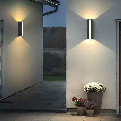 Modern LED Outdoor Wall Lights IP65 Waterproof for Courtyard Garden Decoration