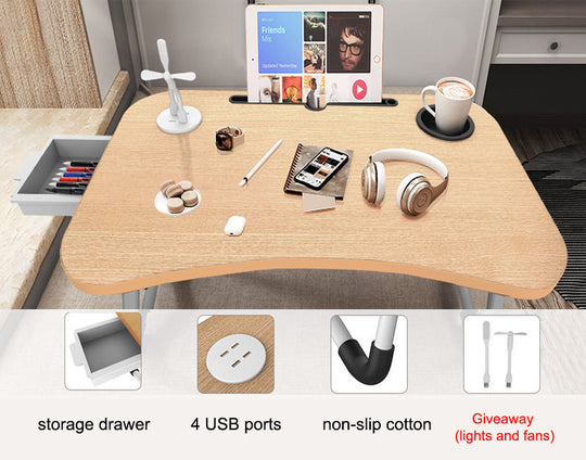 Foldable Work & Study Laptop Desk