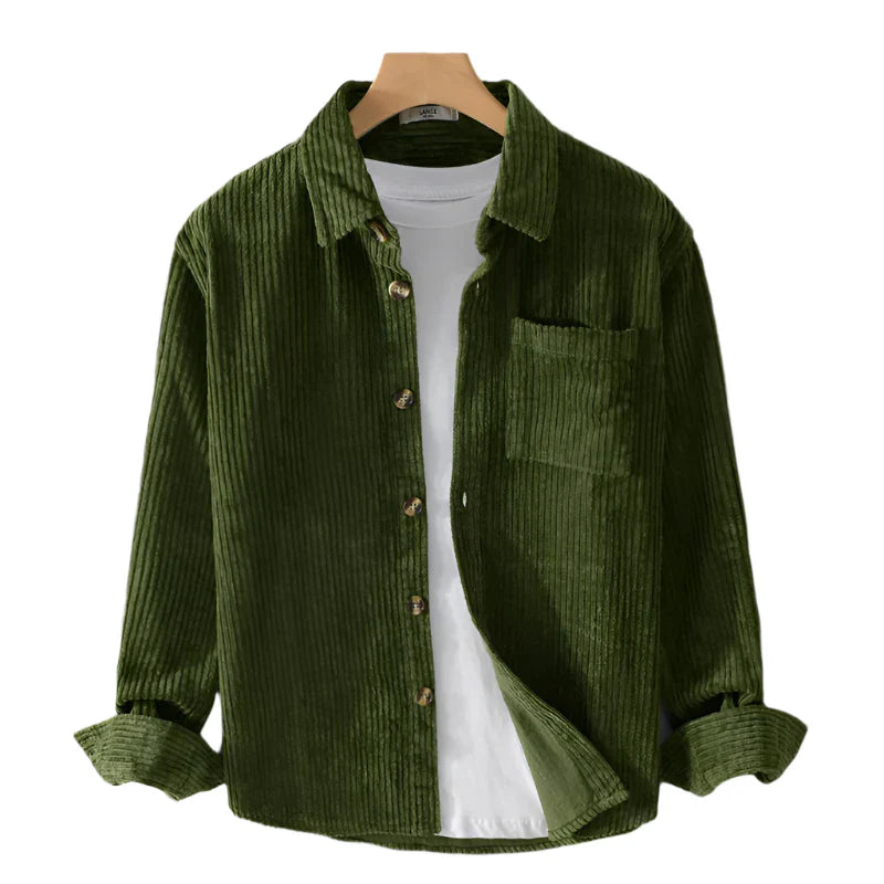 Men’s Button-Up Overshirt