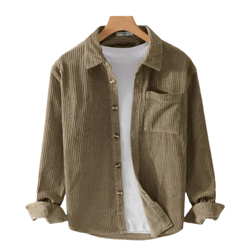 Men’s Button-Up Overshirt