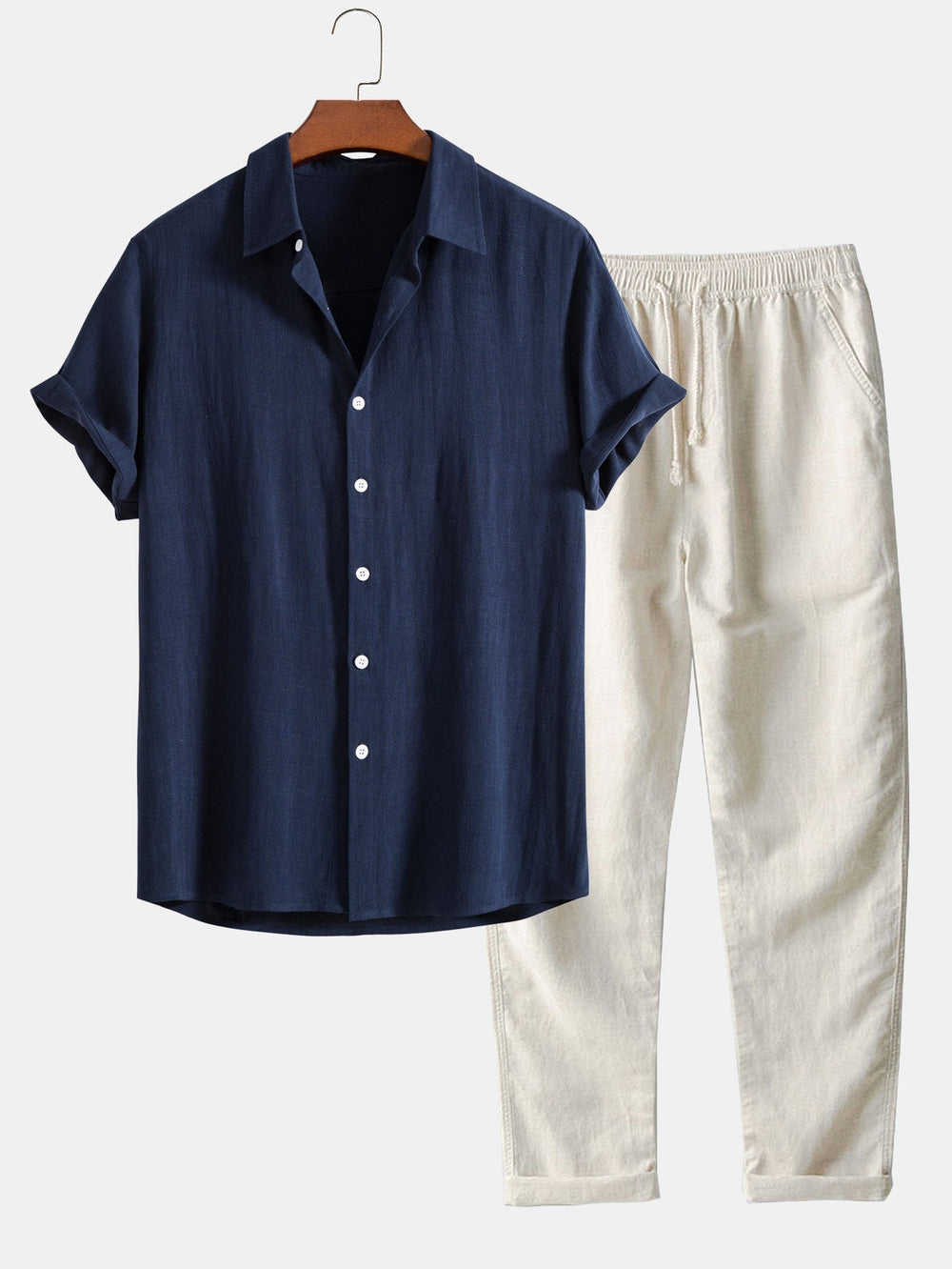 Men’s Summer Two-Piece Outfit Set