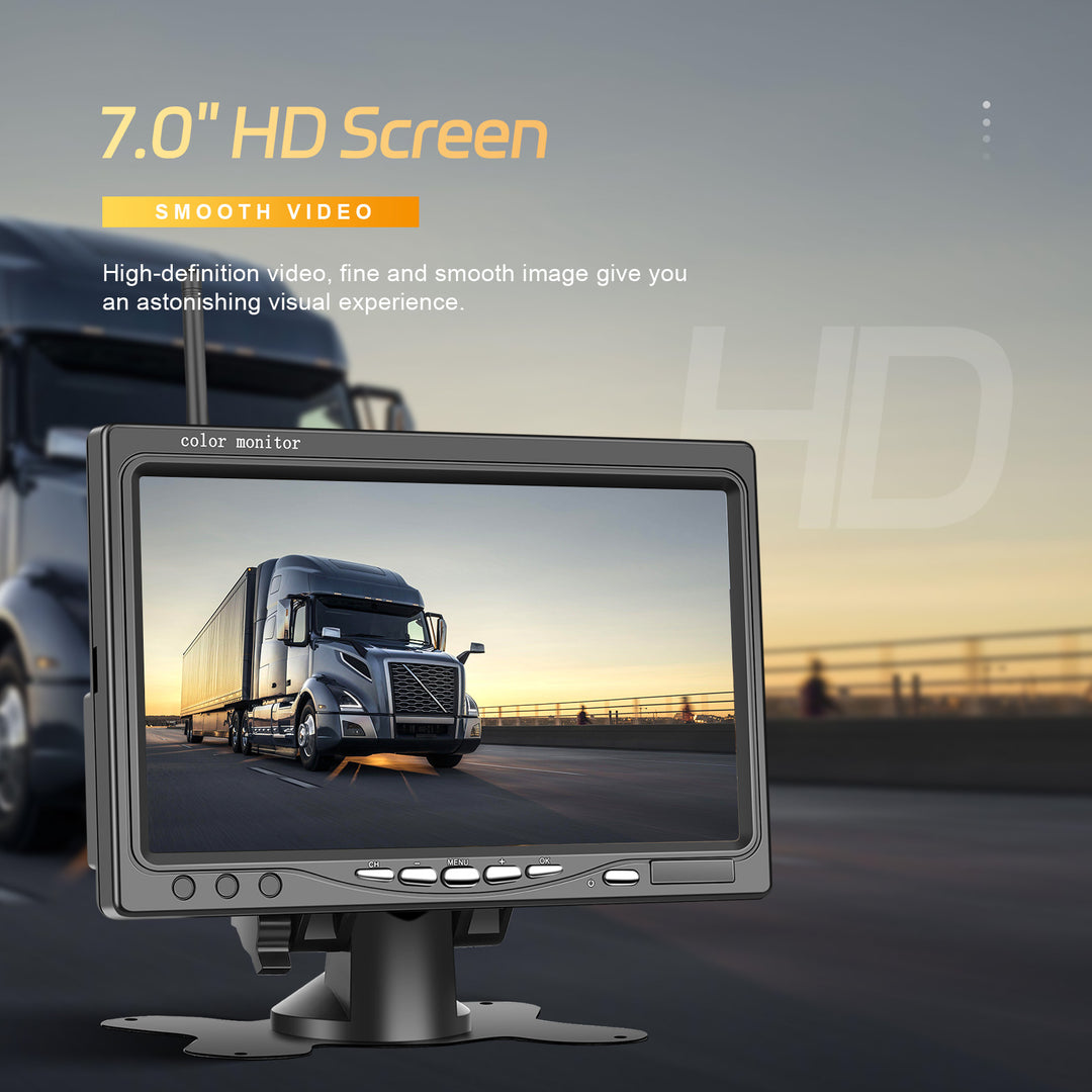 Wireless Backup Camera System for Trailer, Truck, and RV