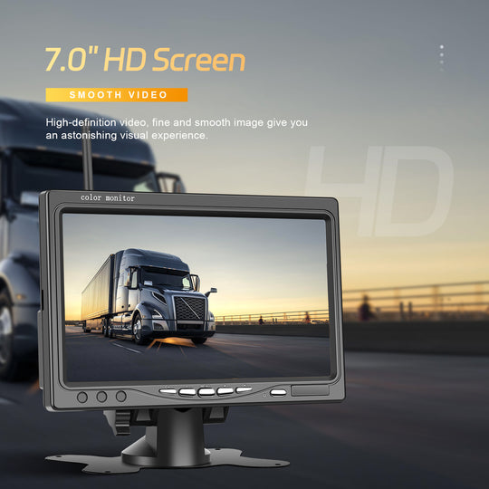 Wireless Backup Camera System for Trailer, Truck, and RV
