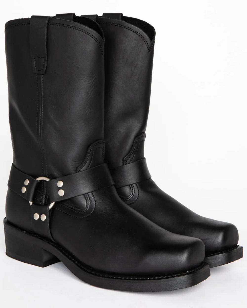 Black Harness Boot