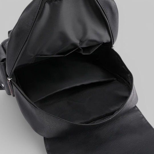 PU Leather Laptop Backpack