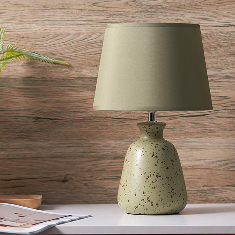 Rustic Ceramic Bedside Table Lamp