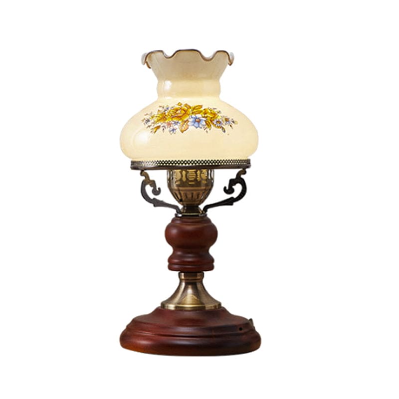 Brown Urn Table Lamp