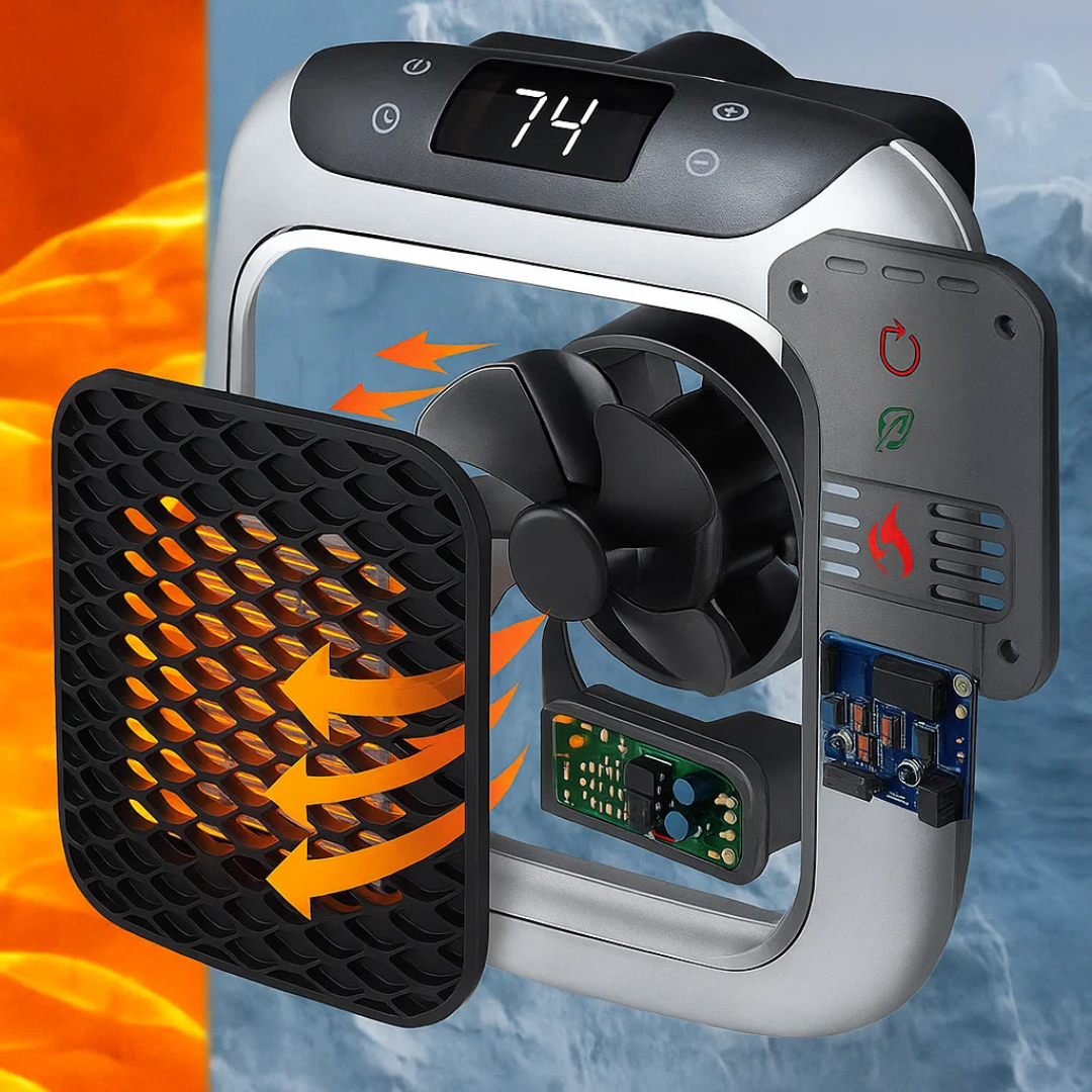 Portable Electric Heater for Small Rooms, Office, and Bedroom