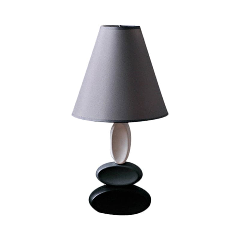 Modern Design Table Lamp with Conical Fabric Shade