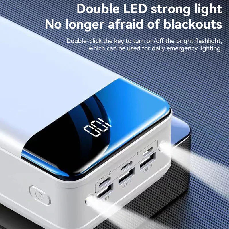 Ultra-High Capacity Power Bank with Super Fast Charging