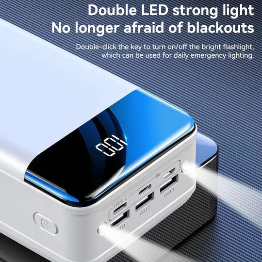 Ultra-High Capacity Power Bank with Super Fast Charging