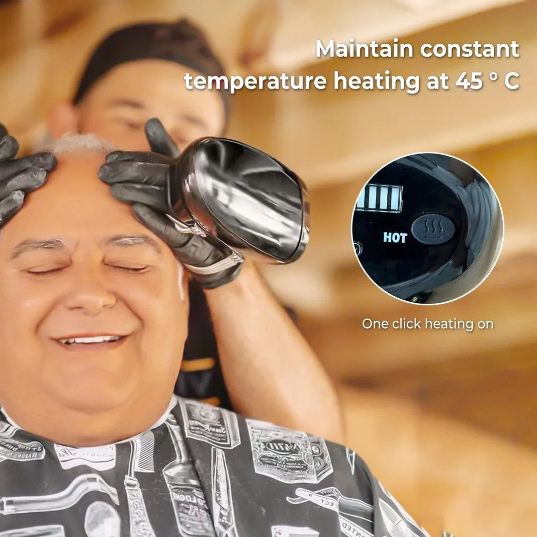 Handheld Vibration Massager with Heat
