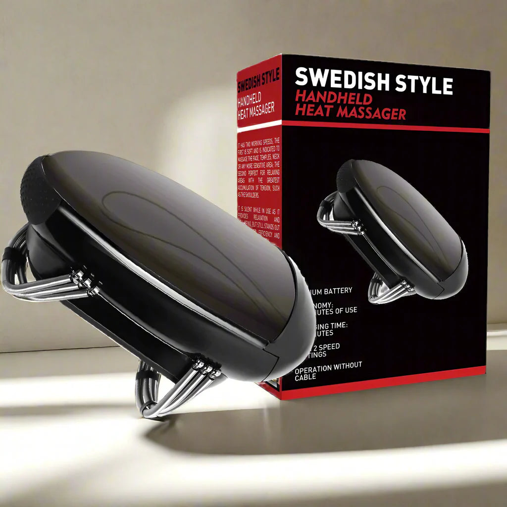 Handheld Vibration Massager with Heat