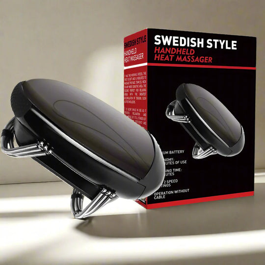 Handheld Vibration Massager with Heat