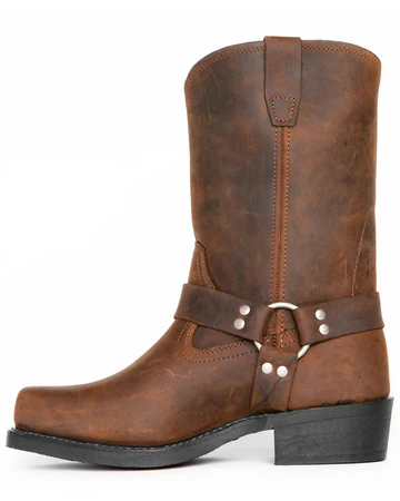 Black Harness Boot