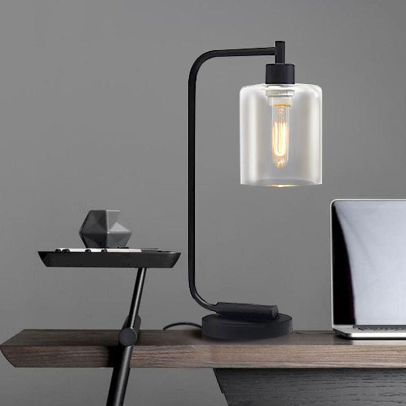 Modern Cylindrical Table Lamp for Contemporary Interiors