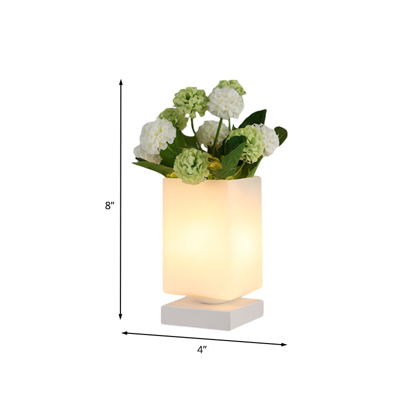 Night Lamp with Romantic Floral Design for Bedroom Ambiance