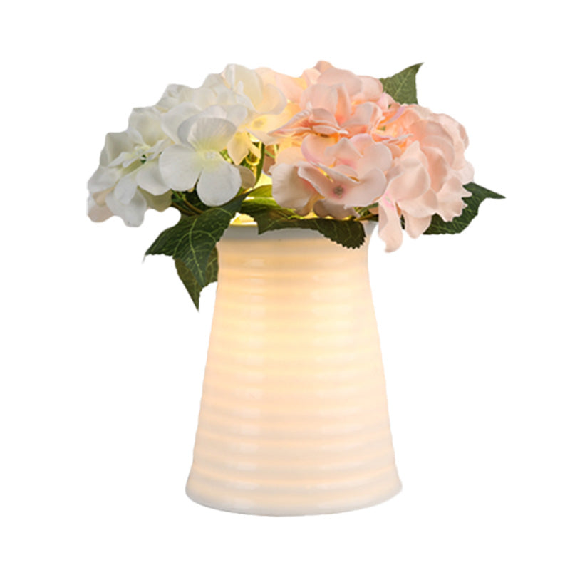 Night Lamp with Romantic Floral Design for Bedroom Ambiance