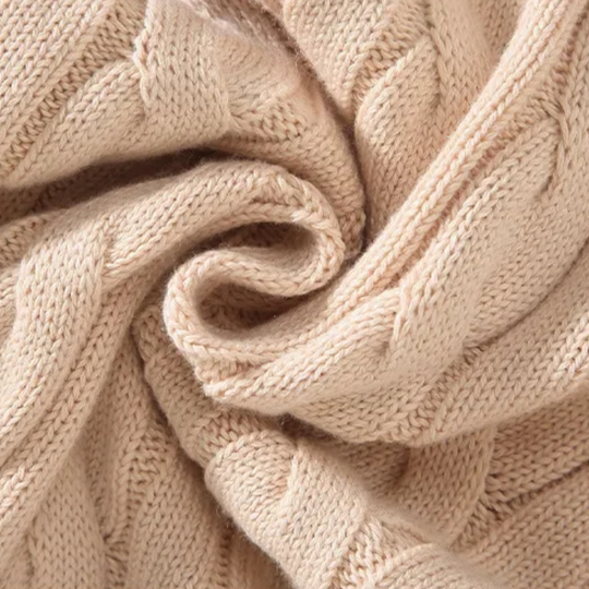 Men’s Thick-Knit Turtleneck Zip Sweater