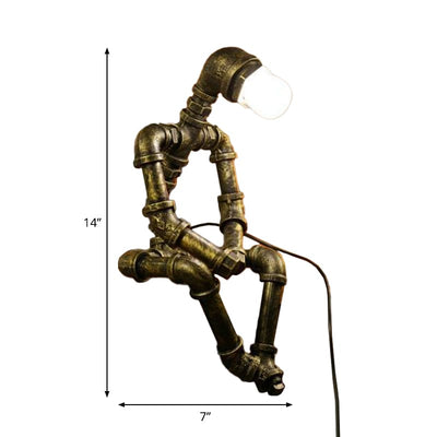 Cyberpunk Robot Table Lamp