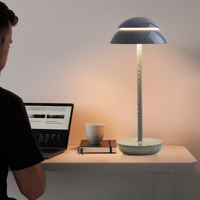 Wireless Rechargeable Table Lamp with Integrated LED Lighting and Built-in Battery