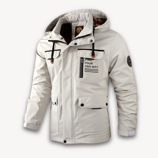 Men's Hooded Waterproof Summer Jacket