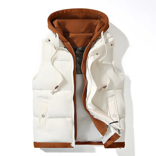 Men’s Hooded Zip Vest