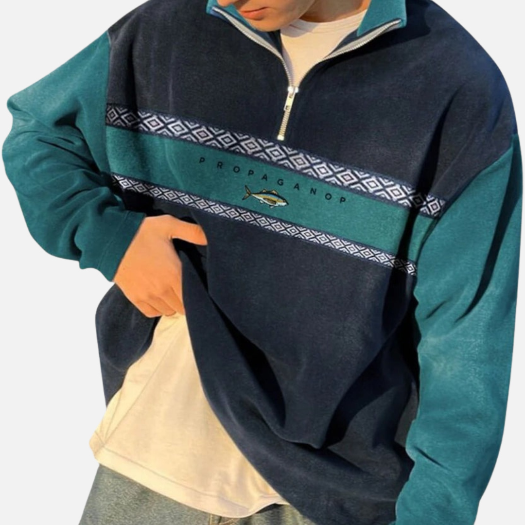 Men’s Quarter Zip Fleece Pullover