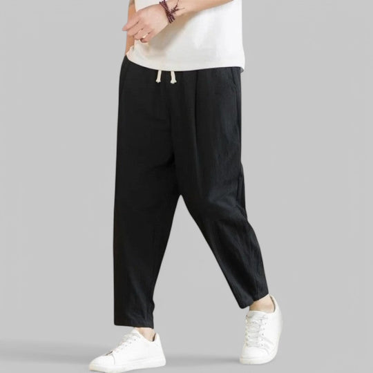 Men’s Cropped Casual Trouser