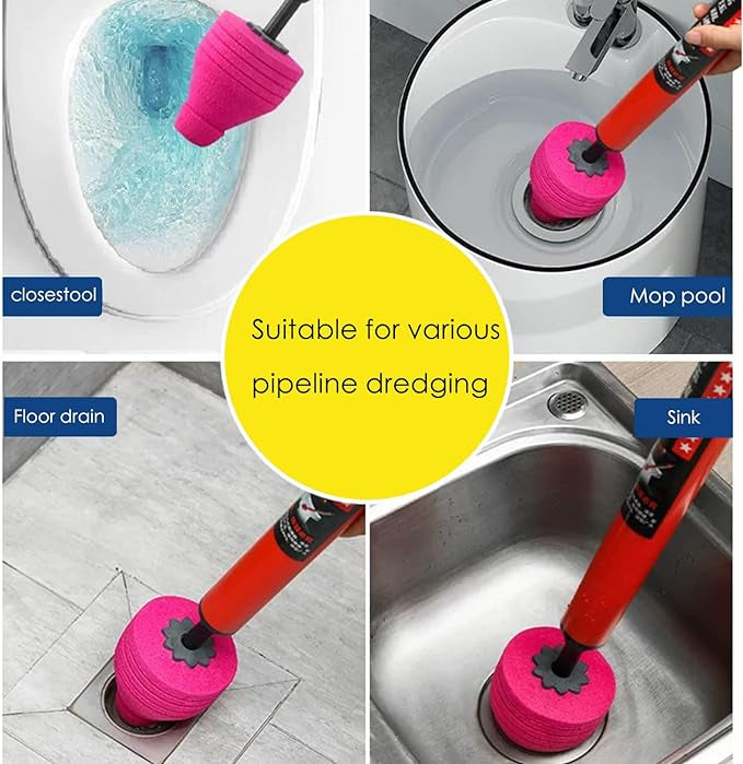 High-Pressure Silicon Toilet Plunger