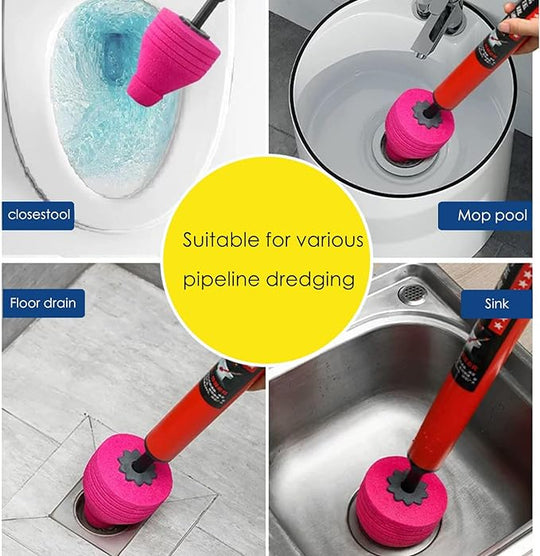 High-Pressure Silicon Toilet Plunger