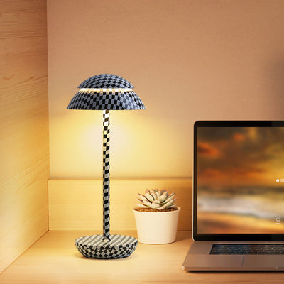 Wireless Rechargeable Table Lamp with Integrated LED Lighting and Built-in Battery