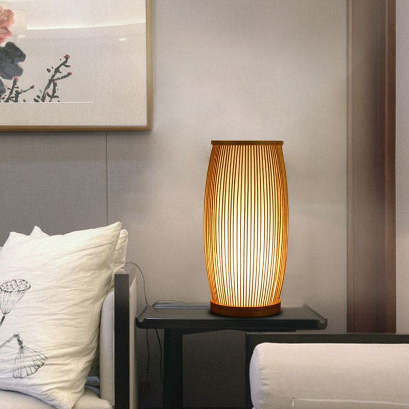 Natural Bamboo Table Lamp