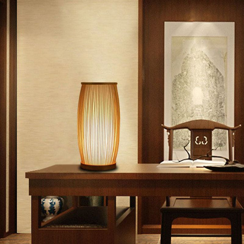 Natural Bamboo Table Lamp