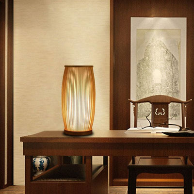 Natural Bamboo Table Lamp