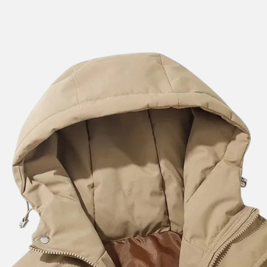 Hooded Cotton Puffer Jacket