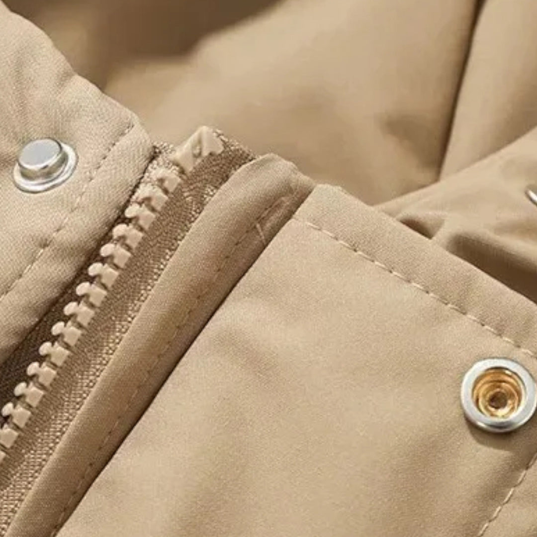 Hooded Cotton Puffer Jacket