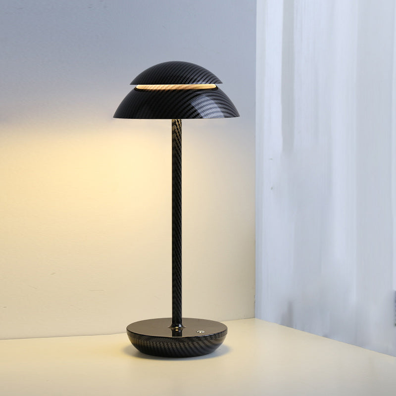 Wireless Rechargeable Table Lamp with Integrated LED Lighting and Built-in Battery