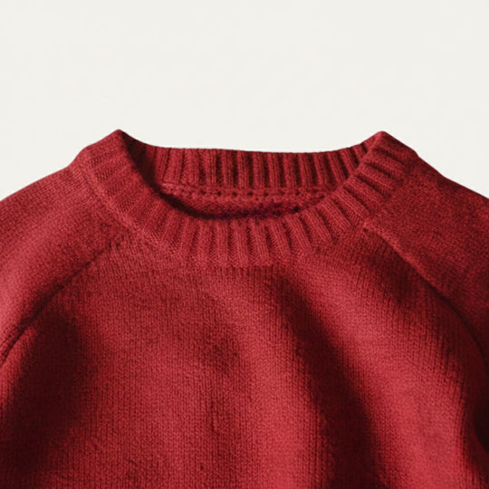 Oversized Knit Jumper with Elbow Patches