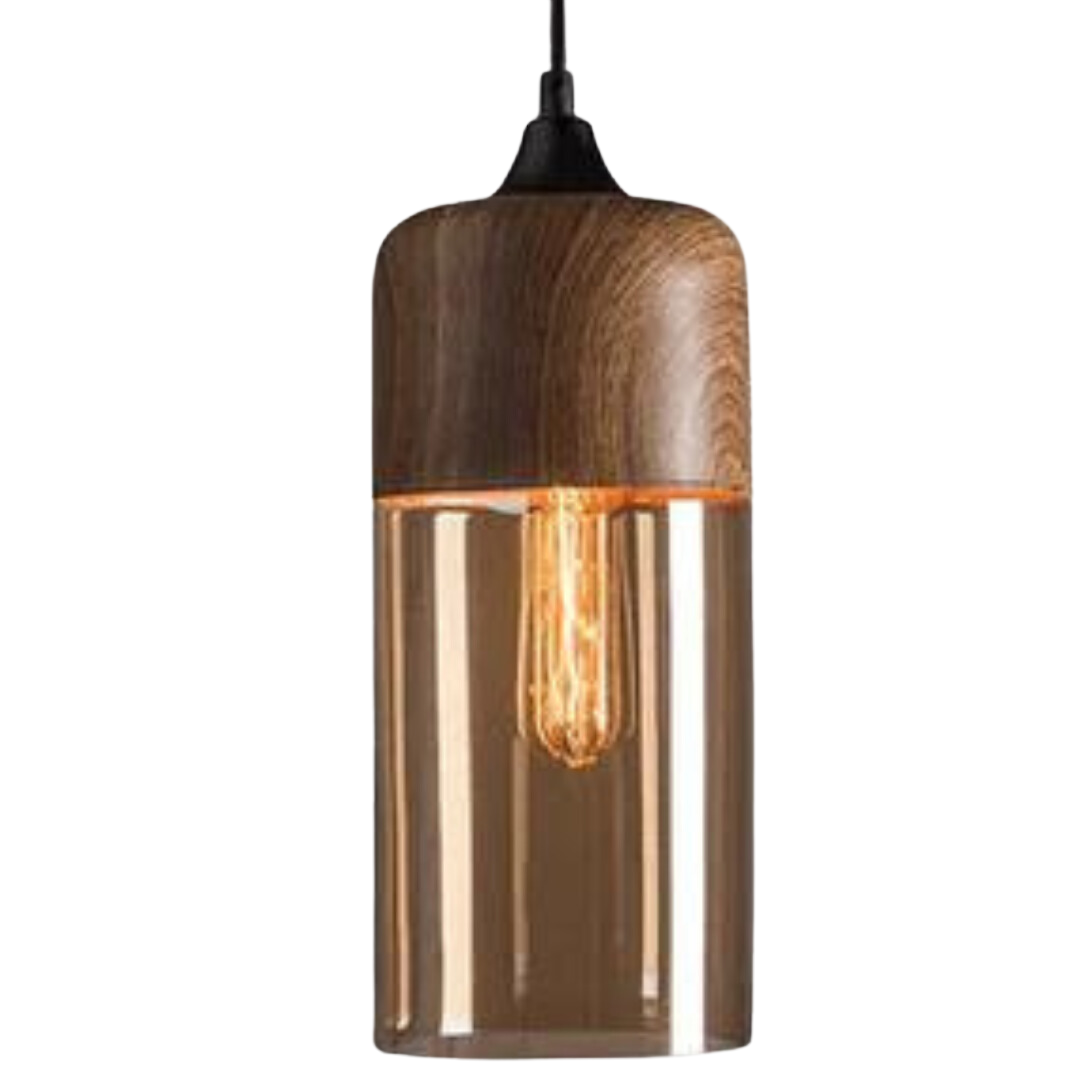 Scandinavian Wooden Ceiling Lamp