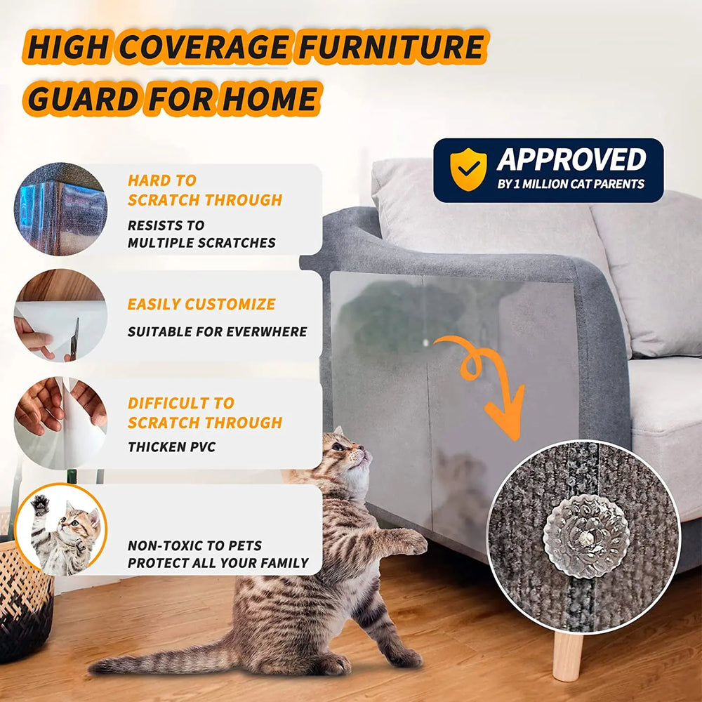 Cat Scratch Protector For Furniture (2 Pack)