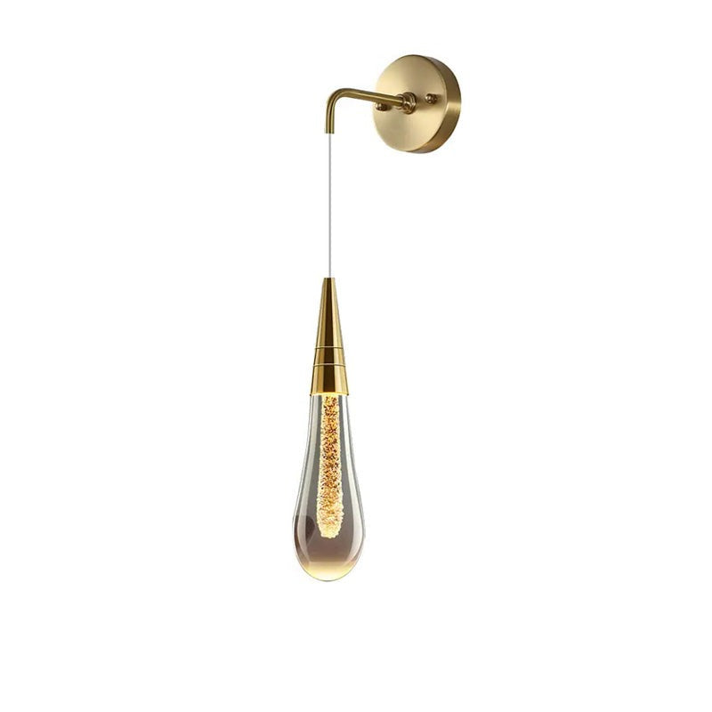 Elegant Teardrop Wall Sconce