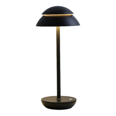 Wireless Rechargeable Table Lamp with Integrated LED Lighting and Built-in Battery