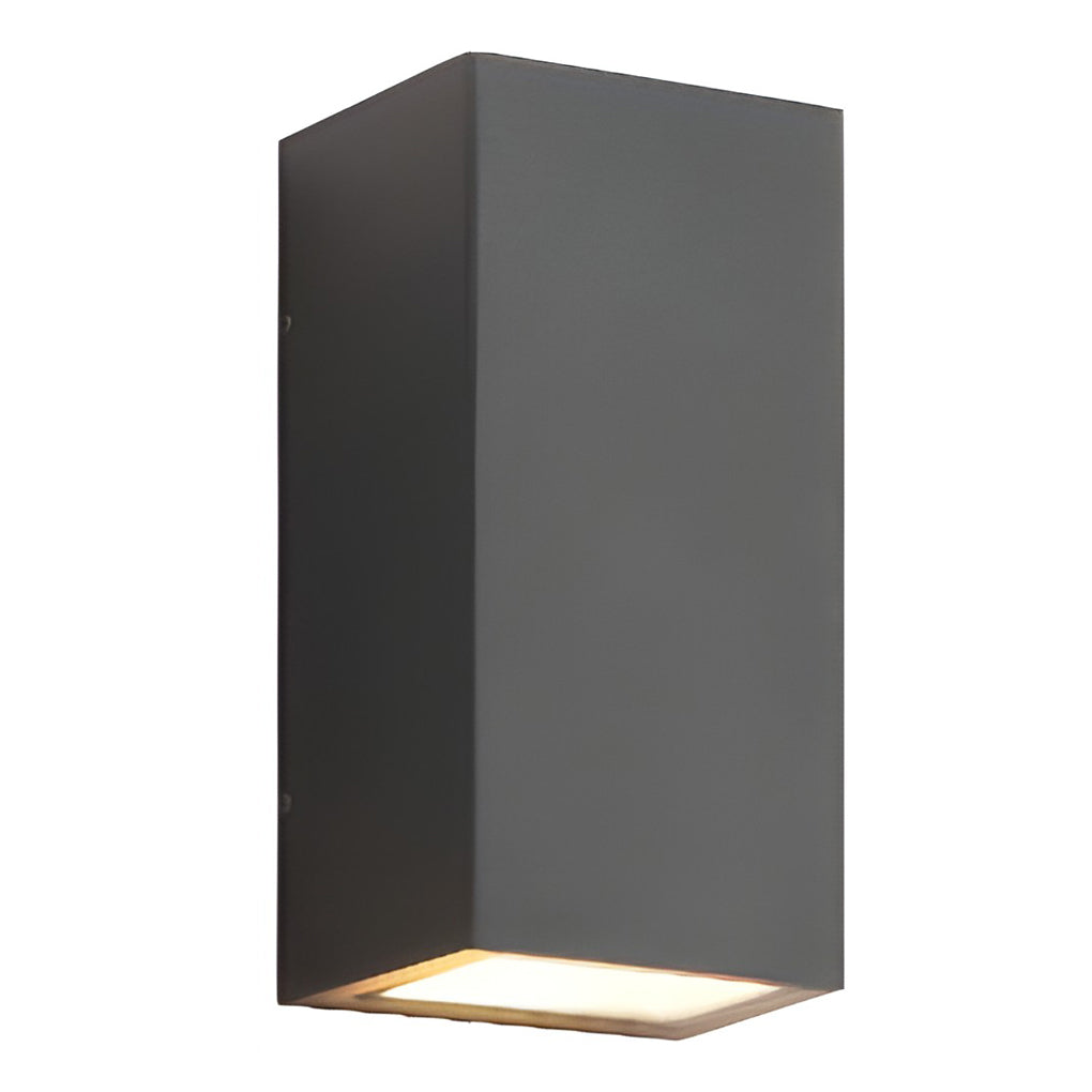 Rectangular Solar LED Wall Sconce