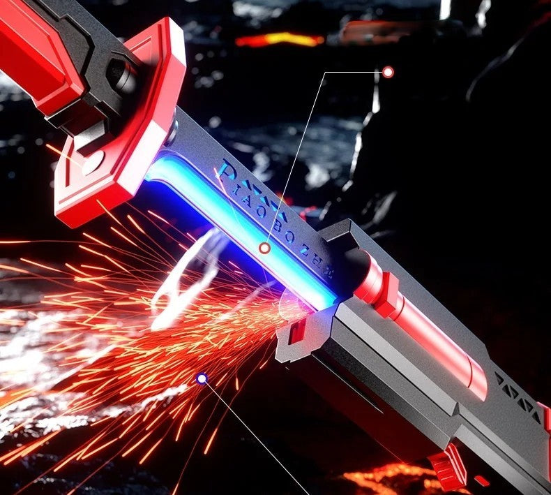 ⚔️ LumaStrike - LED Spark Sword with Mist & Sparks