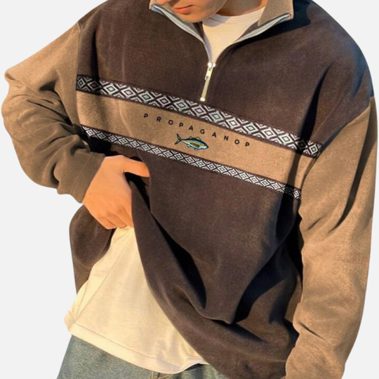 Men’s Quarter Zip Fleece Pullover